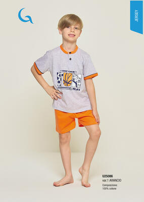 PIGIAMA BAMBINO M/M U35086 Tellini S.r.l. Wholesale Clothing